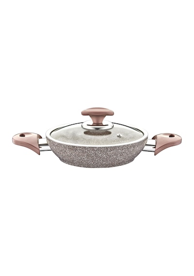 Oms Granit 22x5 CM Kapaklı Sahan Kahverengi 3214