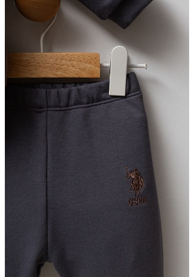 U.S. Polo Assn. Erkek Bebek Kahverengi Takım Usb2559-c-v1 Kahverengi