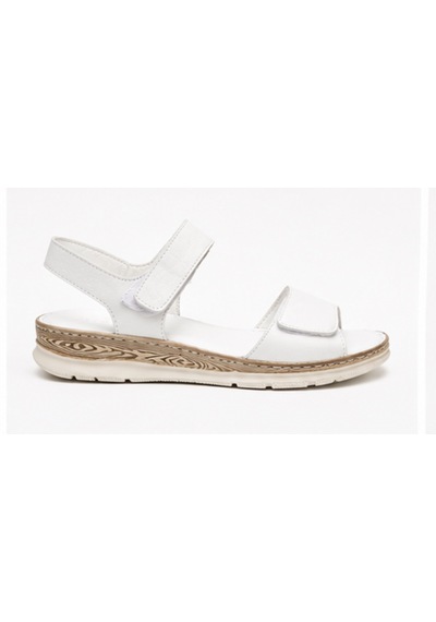 N Napa Shoe Np.2671.beyaz Deri Sandalet