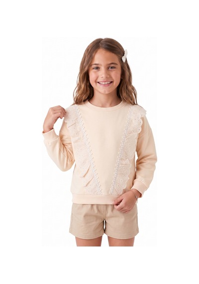 Onloox Kız Çocuk Krem Kız Çocuk Krem Pamuklu Bisiklet Yaka Uzun Kollu Regular Güpürlü İki İplik Sweatshirt 1.5-4 Yaş Onloox Kız Çocuk Krem Kız Çocuk Krem Pamuklu Bisiklet Yaka Uzun Kollu Regular Güpürlü İki İplik Sweatshirt 1.5-4 Yaş