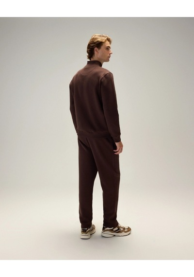 Ellesse 6wm1010-brw Erkek Fermuarlı Sweat Kahverengi