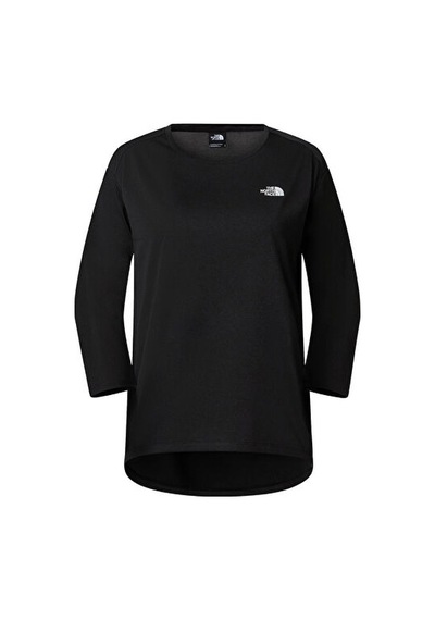 The North Face W Tanken 3/4 T-shırt Kadın Outdoor Tişörtü Nf0a8e2zks71 Siyah