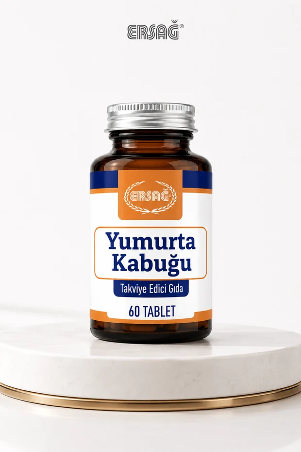Ersağ Yumurta Kabuğu Takviye Edici Gıda 60 Tablet Mineral