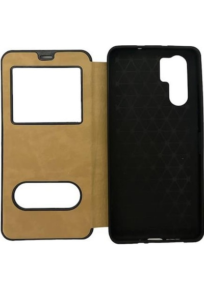 Jopus P30 Pro İle Uyumlu Premium Kapaklı Kılıf Mavi