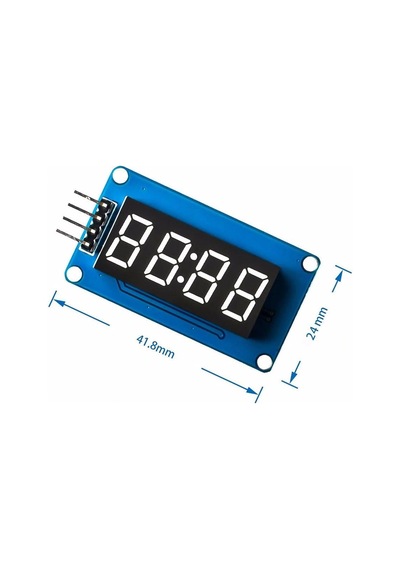 Tm1637 Lcd Ekran Modülü 4 Dijit 7 Segment