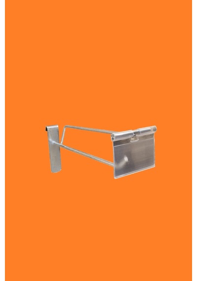 15 Cm - 100 Adet Galvaniz Etiketli Tel Pano Kancası Raf Askısı Galvaniz