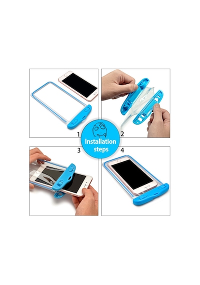 Boldy Su Geçirmez Telefon Kilif Koruyucu Telefon Kilif Waterproof 306058076 - Renk / Sari