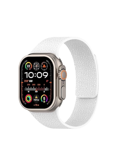 Apple Uyumlu Watch  2-3-4-5-6-7-8-10 Se Ultra   Manyetik Desenli Spor Silikon Kordon 42/44/45/46/49