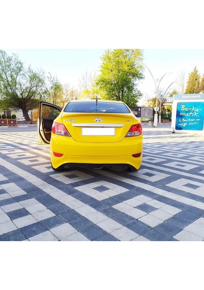 Hyundai Accent Blue Arka Tampon Eki Karlık -fiber Krallıgı