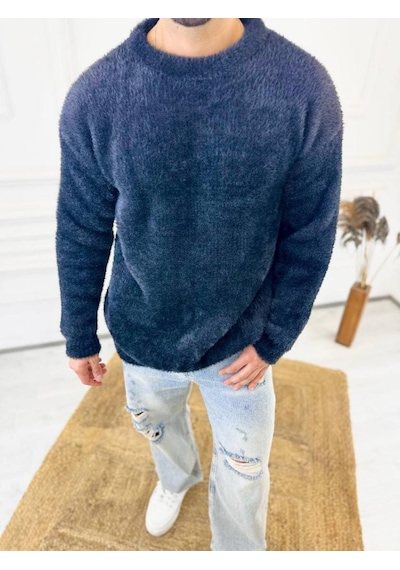 Elku Moda Kazak Oversize Tüylenmez Polar Kazak Bol Kesim Naturel Pamuk Rahat Kesim Salaş Peluş Kazak Siyah Elku Moda Kazak Oversize Tüylenmez Polar Kazak Bol Kesim Naturel Pamuk Rahat Kesim Salaş Peluş Kazak Siyah