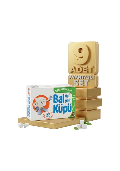 Balküpü Küp Şeker 9x1 Kg