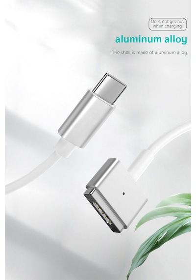 16001-m2 Type-c To Magsafe 2 Hızlı Şarj Kablosu 2 Metre