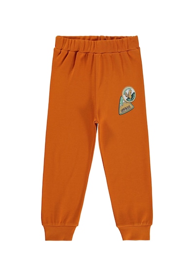 Civil Boys Great Baskılı 2 -5 Yaş Eşofman Altı  - Turuncu V6D94267926S1