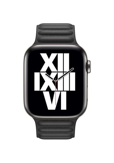 Microsonic Watch Series 9 41mm İçin Kordon Leather Link Band Siyah Watch Series 9 41mm İle Uyumlu Kordon - Siyah Sku: Smg8690010099440