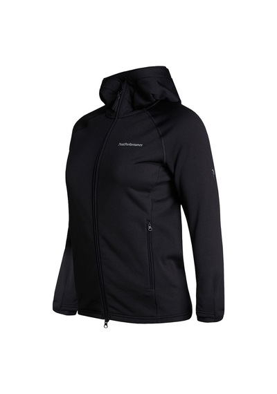 Peak Performance W Chill Light Zip Hood Siyah Siyah