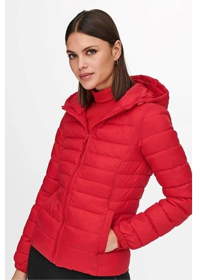 Only Onltahoe Hood Jacket Otw Noos 15156569 High Risk Red Kırmızı