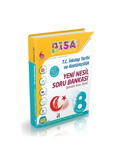 Damla Pisa 8. Sınıf İnkılap Tarihi Nesil Soru Bankası