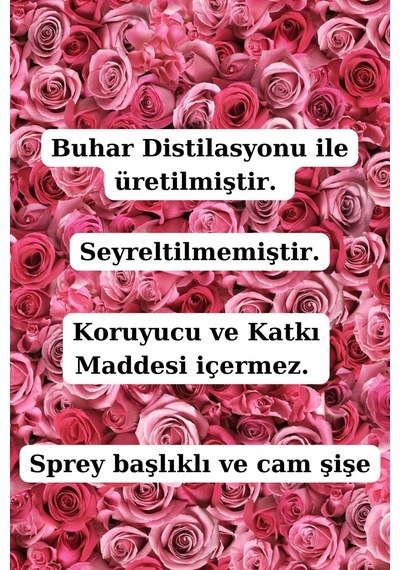 Gül Suyu 200ml- Yağı Alınmamış Saf Tam Yağlı Gül Hidrosolü 2 X 100 Ml