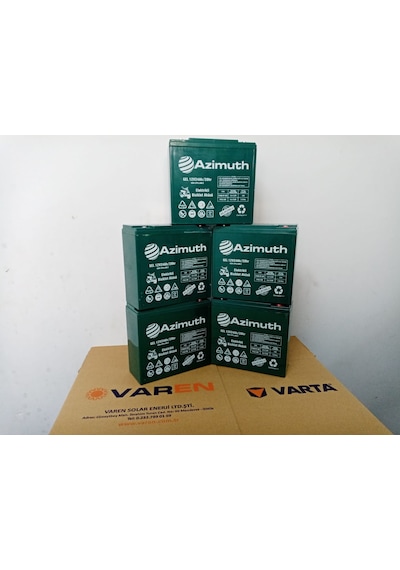 Azimuth 12v 24 Ah Amper Elektrikli Bisiklet Aküsü-