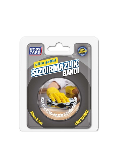 Boss Tape Ocak Kenar Sızdırmaz Bant 30 Mm X 3 M 8'li Avantaj Paketi Mıchu
