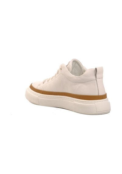 Guja 24k592 Esnek Taban Deri Sneaker Erkek Spor Ayakkabı Beyaz