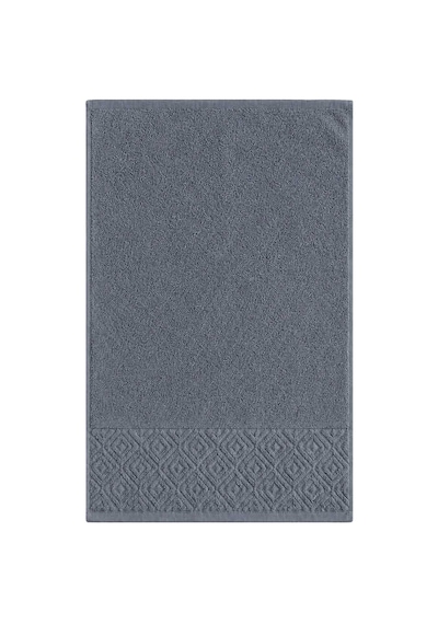 El Yüz Havlusu 50x90 Cm %100 Pamuk Kısmi Kadife Quadro İndigo Diğer