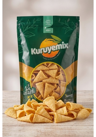Çıtır Süt Mısırlı Cips Piramit - Eğlenceli Ve Lezzetli Atıştırmalık Keyfi 1kg
