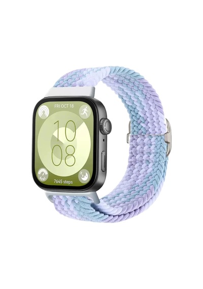 Zengemtx Newface Huawei Fit 4 Star Kordon - Lila-beyaz