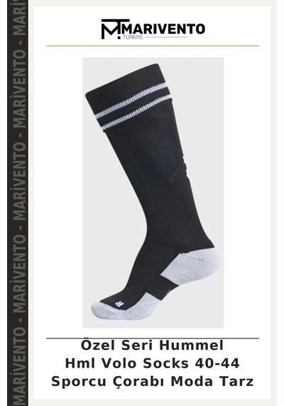 Özel Seri Hummel Hml Volo Socks 40-44 Sporcu Çorabı Moda Tarz