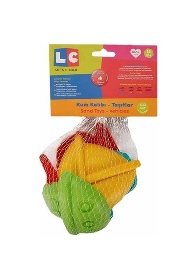 Lc Kum Kalıbı Taşıtlar 4 Parça