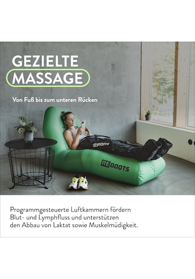 Go Lite Pantolonu Yeniden Başlatıyor Bacak Masajı 180 Mmhg 4 Örtüşen Oda Evde Ve Yolda S/m