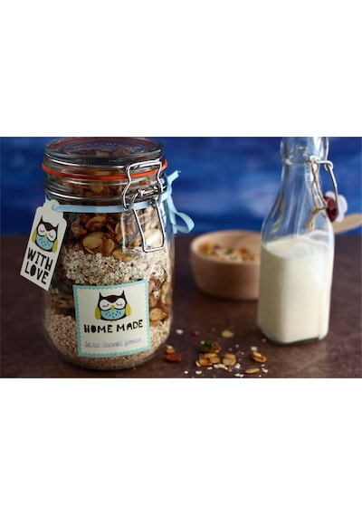 Kilner Klipsli Yuvarlak Kavanoz 1 Lt