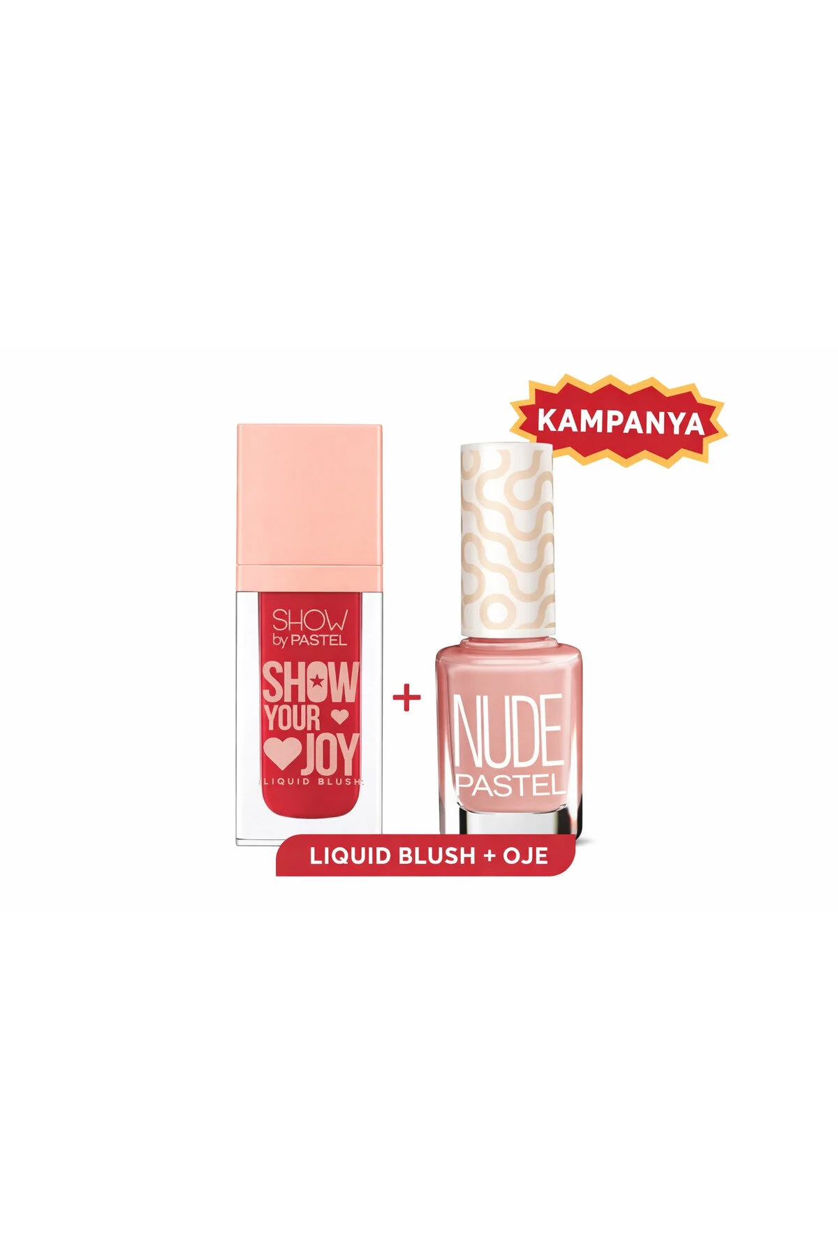 Kozmetik Set Allık No:52 & Nude Oje No:756 0