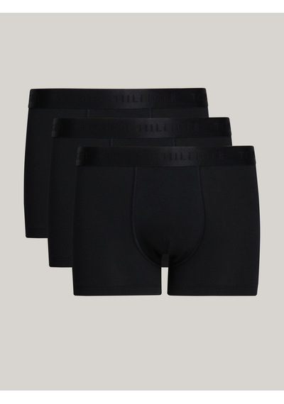 Tommy Hilfiger 3p Trunk Erkek Siyah Boxer - Um0um02760 Siyah