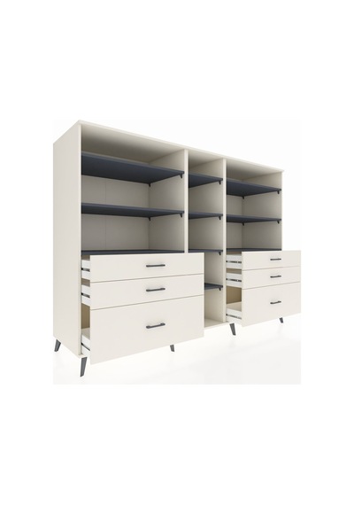 Kronos Dolap 10 Raflı 6 Çekmeceli 220x59x163 Aytaşı-antrasit/ayt Aytaşı-antrasit/aytaşı Kronos Dolap 10 Raflı 6 Çekmeceli 220x59x163 Aytaşı-antrasit/ayt Aytaşı-antrasit/aytaşı