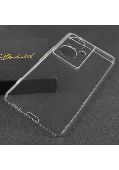 Realme Note 60 Kılıf Zore Süper Silikon Kapak Seffaf