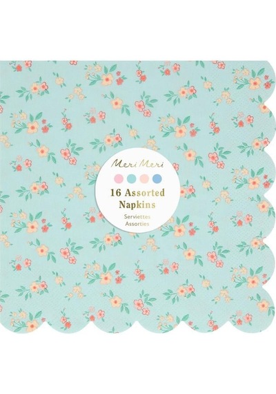 Meri Meri - Vintage Ditsy Peçete - L - 16 Adet