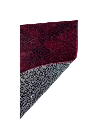 Welsoft Vintage Bambo Klozet Takimi 2 Pcs Bordo