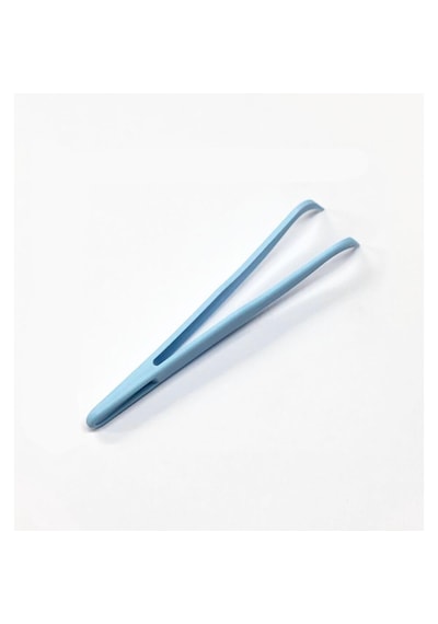 Koodmax Hassas Elektronik Ve El Sanatları Tamir Cımbızı Sert Plastik 11cm Kavisli Cımbız Mavi