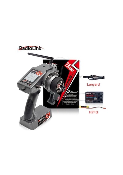 Radiolink RC6GS V2 2.4Ghz Uzaktan Kumanda Radio Kontrol & R7FG Al