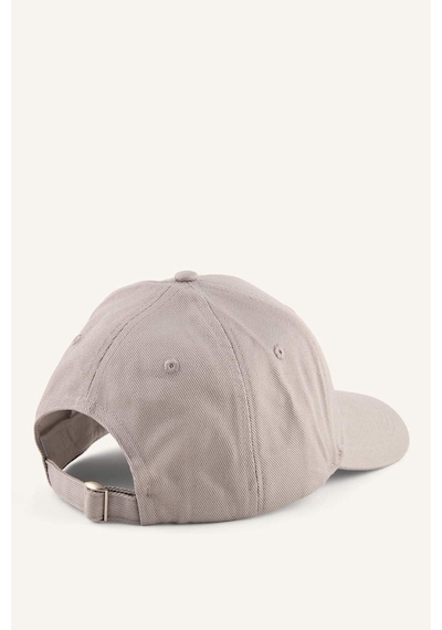 Defacto Erkek Nakışlı Gabardin Cap Şapka G4800ax26smgr150 Gri-gr150