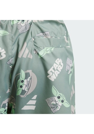 Adidas X Star Wars Mandalorian Swim Çocuk Şort Mayo C-adıjf8432c40a00 Yeşil
