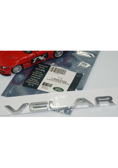 Land Rover Range Rover Velar Bagaj Gri Abs Logo Amblem