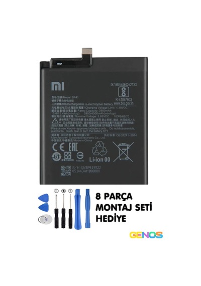 Xiaomi Redmi K20 - K20 Pro - Mi 9t Bp41 Batarya Pil + Montaj Set