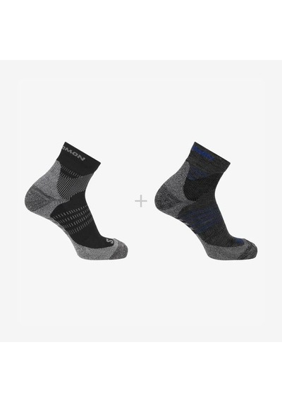 Salomon X Ultra Access Quarter 2 Çorap-27432 Antrasit-siyah
