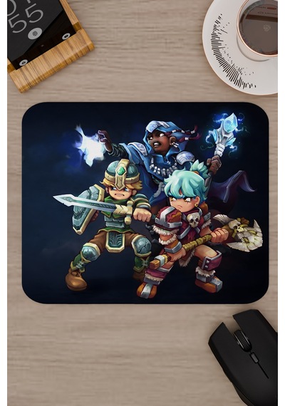 Hytale Kaymaz Dikişli Kauçuk Oyuncu Mousepad V2 - 22x18 Gaming Mouse Pad Fare Altlığı