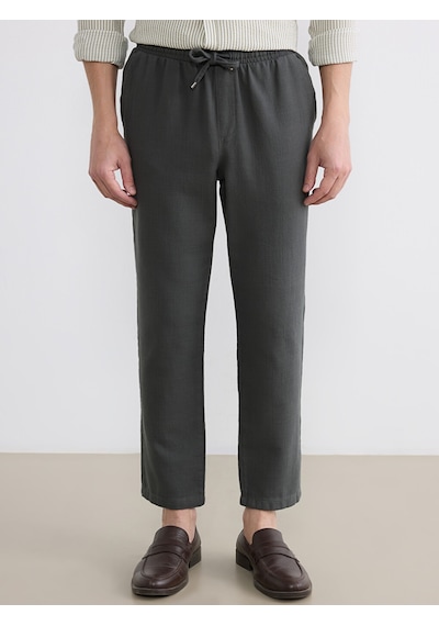 Lcw Vision Haki Regular Fit Gabardin Erkek Pantolon