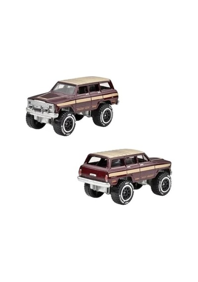 Hot Wheels Tubular Trucks 1988 Jeep Wagoneer Hrr99