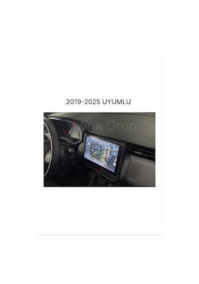 Snp Serisi Renault Clio 5 Uyumlu 4-64 Gb Hafıza Multimedya Sistemi Ve Geri Görüş Kamerası 9"