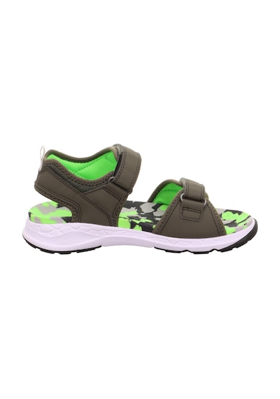 Superfit Criss Cross Çocuk Sandalet Kamuflaj - Haki 000586-7010